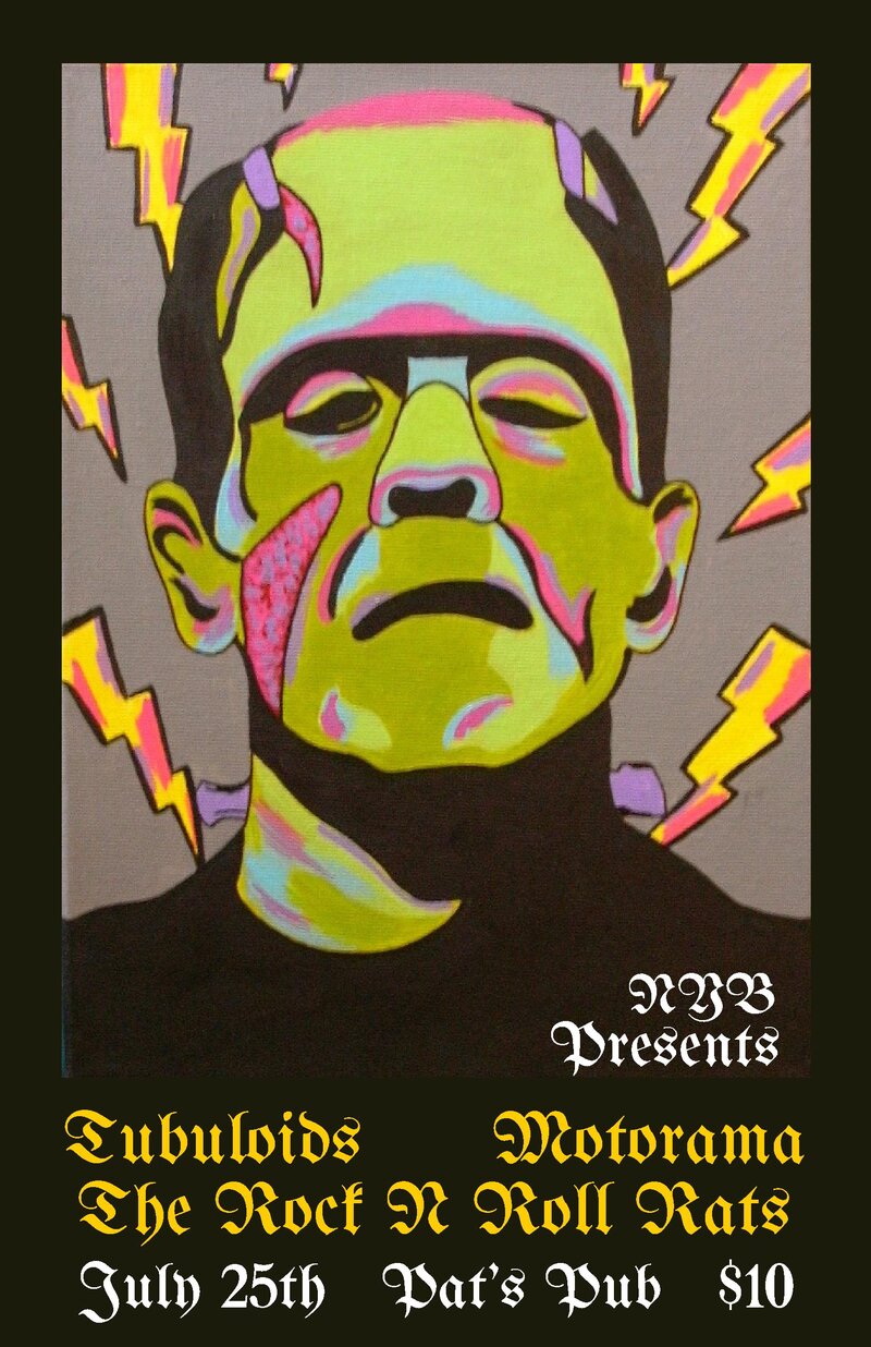 The Tubuloids, Motorama, Rock n Roll Rats @ Pat's Pub Jul 25 2015 - May 6th @ Pat's Pub