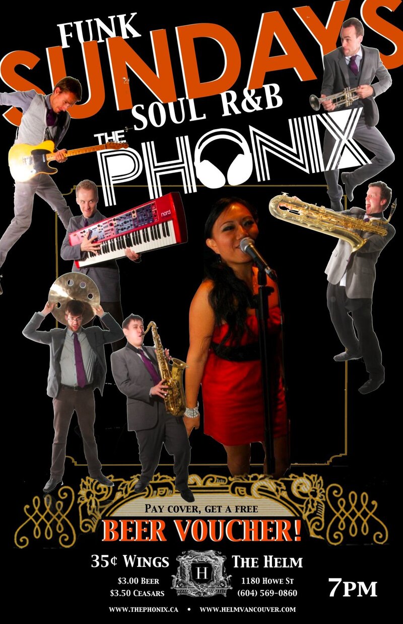 Funky Sunday's with The Phonix @ The Helm: The Phonix @ The Helm - Oct 16, 2011