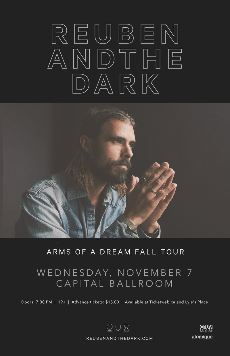 Reuben and The Dark, nehiyawak @ Capital Ballroom Nov 7 2018 - May 6th @ Capital Ballroom