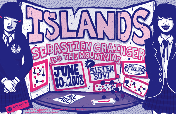 ALL AGES: Islands, Despot, Sister Suvi @ Plaza Club Jun 10 2008 - May 6th @ Plaza Club