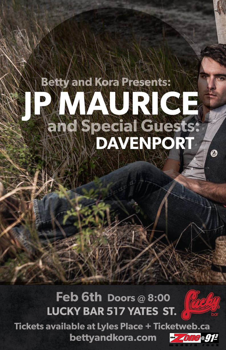 JP Maurice, Davenport @ Lucky Bar - Feb 06, 2014