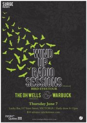 Wind Up Radio Sessions: The Oh Wells, Warbuck @ Lucky Bar Jun 7 2012 - May 16th @ Lucky Bar