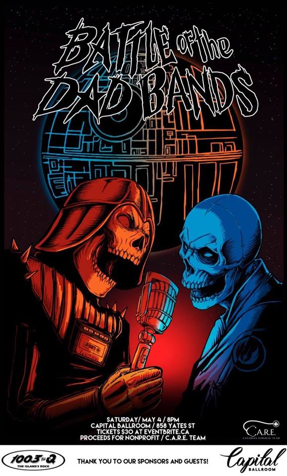 Return of the Battle of the Dad Bands @ Capital Ballroom May 4 2019 - Jun 5th @ Capital Ballroom