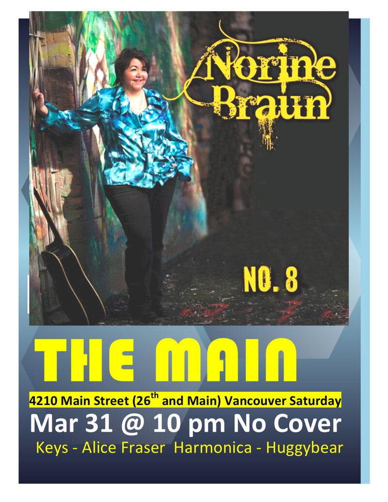 Norine Braun @ The Main Mar 31 2012 - May 6th @ The Main