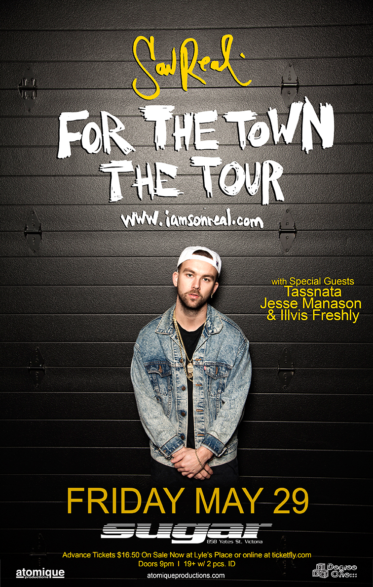 Sonreal, Plus Guests @ Capital Ballroom May 29 2015 - May 10th @ Capital Ballroom