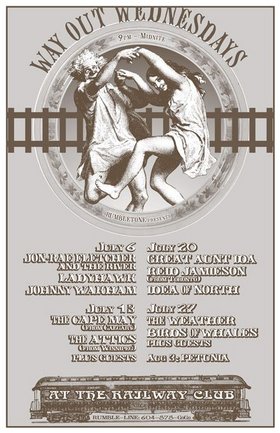 Jon Rae Fletcher, Ladyhawk, JOHNNY WAKHAM @ Railway Club Jul 6 2005 - May 8th @ Railway Club