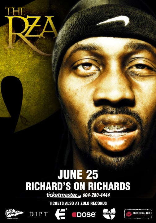 From Wu Tang Clan: RZA, Stone Mecca @ Richard's On Richards Jun 25 2008 - Jun 13th @ Richard's On Richards