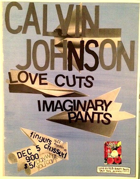 Love Cuts Cassette Release Party!: calvin johnson, Love Cuts, Imaginary Pants @ fingers crossed studios Dec 5 2014 - May 9th @ fingers crossed studios