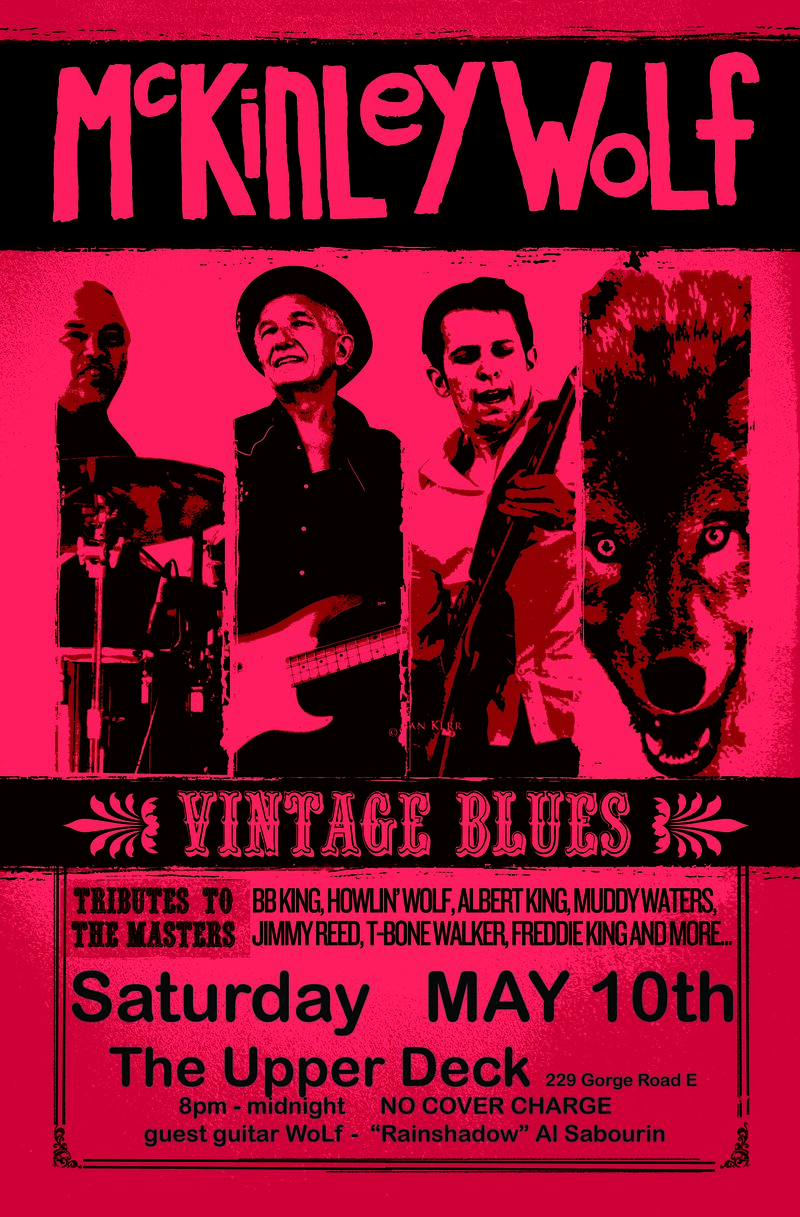 McKinley Wolf @ Upper Deck (in the Gorge Travelodge) May 10 2014 - Jun 4th @ Upper Deck (in the Gorge Travelodge)
