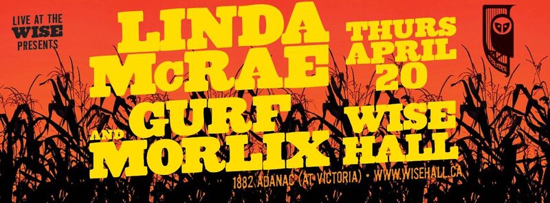 Linda McRae, GURF MORLIX @ WISE Hall Apr 20 2017 - May 6th @ WISE Hall