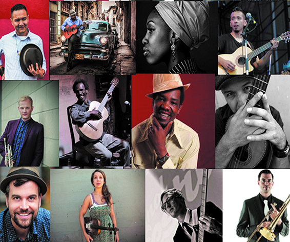BC World Music Collective: Adonis Puentes, Celso Machado, Tonye Aganaba, Kurai Blessing, Locarno , Ostwelve  @ The Farquhar at UVic Feb 25 2018 - May 6th @ The Farquhar at UVic