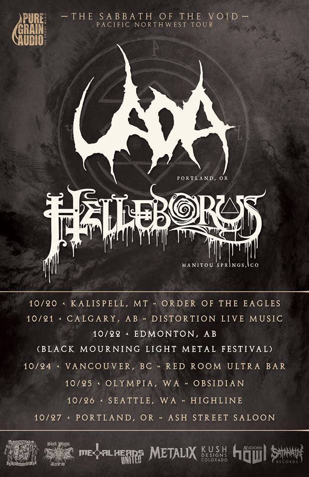 Black Monday -: Erimha, PANZERFAUST, UADA, Helleborus,  Idolatry @ The Red Room - Oct 24, 2016