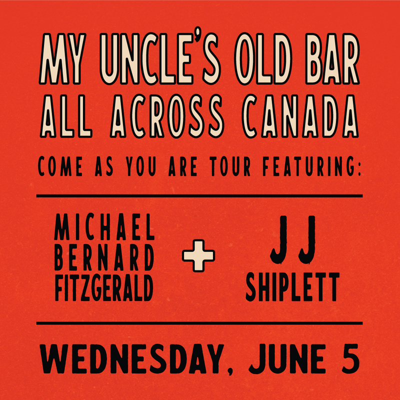 Michael Bernard Fitzgerald, JJ Shiplett @ Capital Ballroom Jun 5 2019 - Apr 30th @ Capital Ballroom