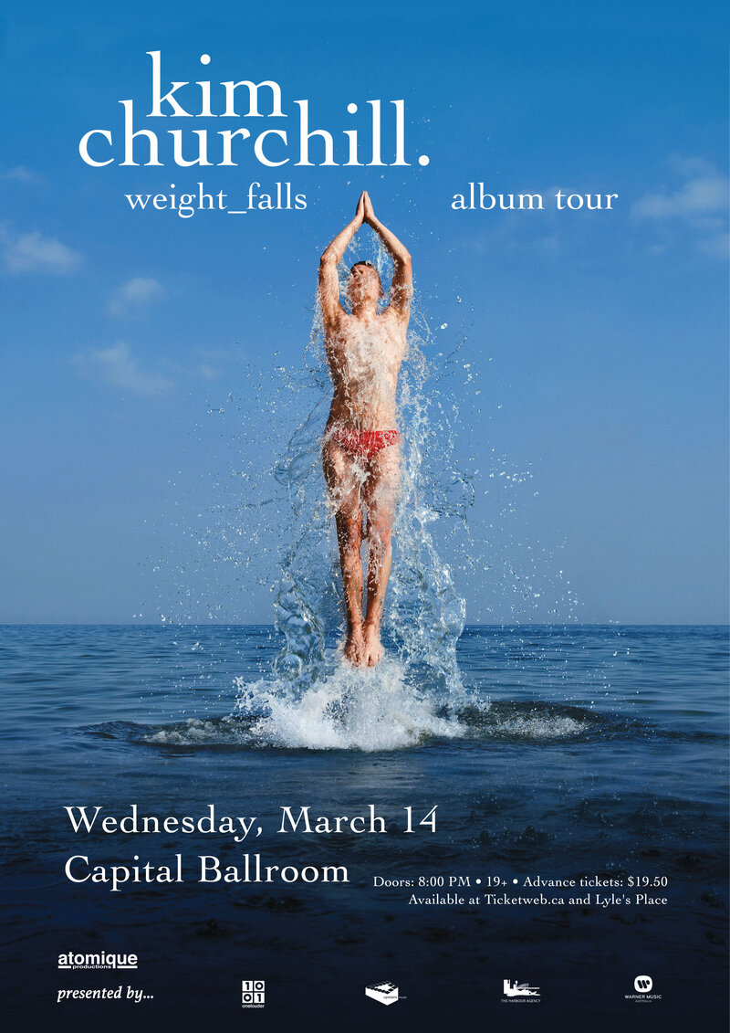 Kim Churchill, Christian Hudson @ Capital Ballroom Mar 14 2018 - May 6th @ Capital Ballroom