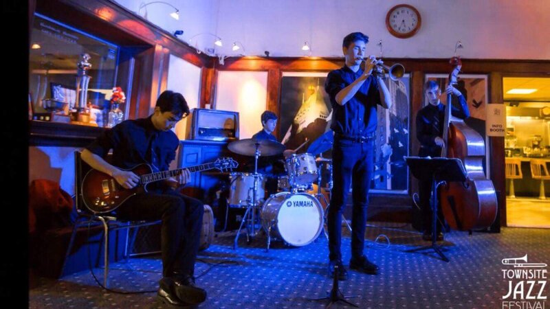 Hermann's 1st Annual Jazz Festival: The Owen Chow Quartet, Owen Chow Trumpet, Ben Wong Guitar, John Mossie Bass, Bashko Maric Drums @ Hermann's Playhouse Jun 22 2018 - May 7th @ Hermann's Playhouse