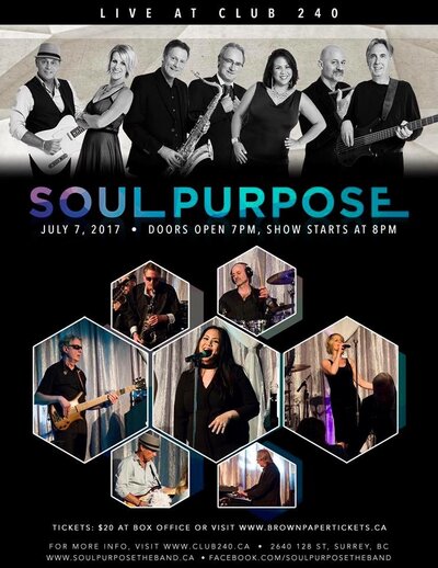 Soul Purpose @ Club 240 Jul 7 2017 - May 6th @ Club 240