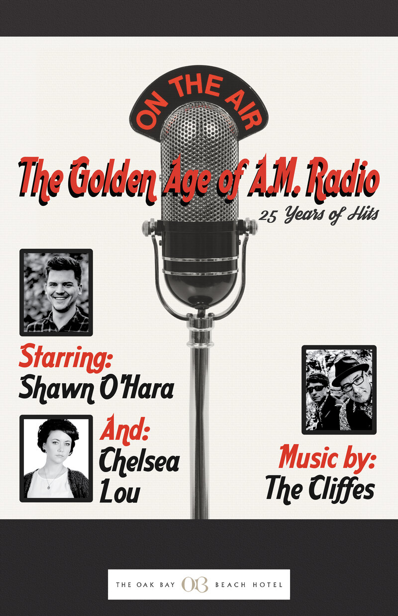 The Golden Age of AM Radio @ Oak Bay Beach Hotel Feb 10 2018 - May 6th @ Oak Bay Beach Hotel