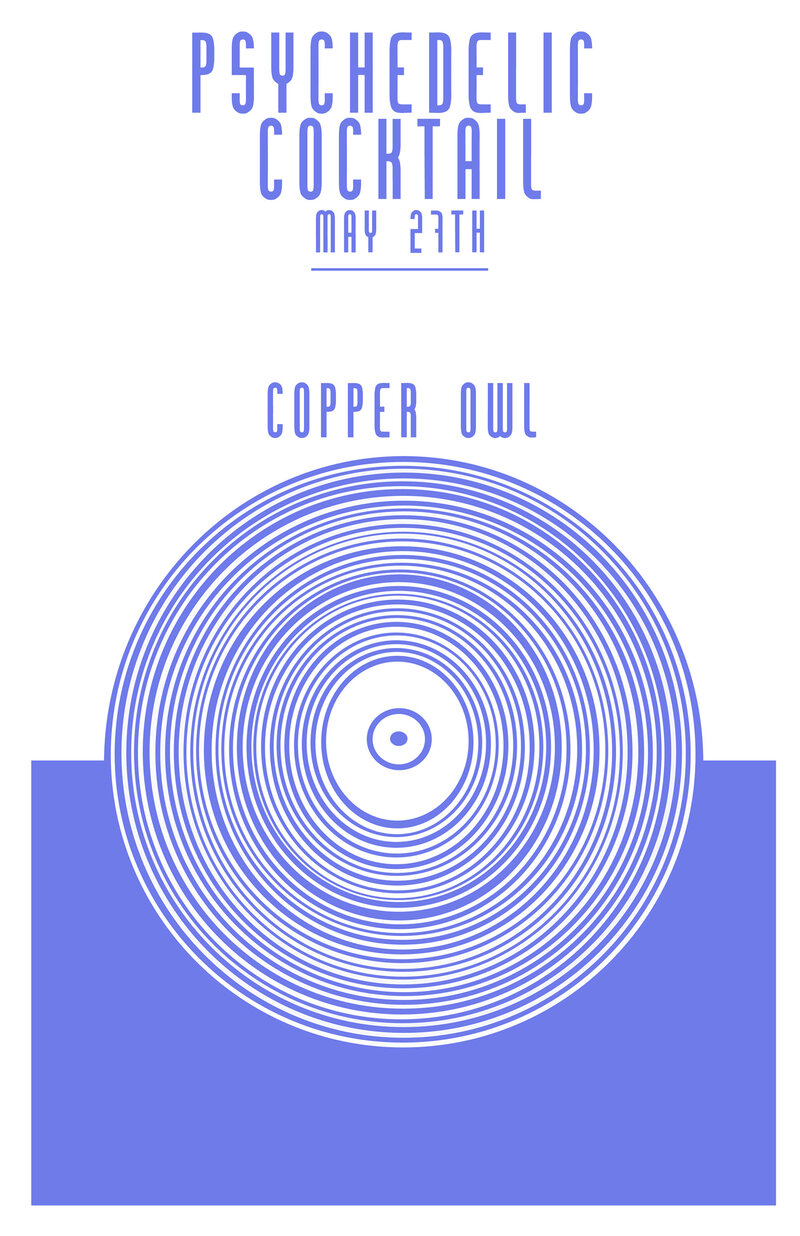 Entropic book launch followed by Psychedelic Cocktail at the Copper Owl: Audio Osmosis @ Copper Owl May 27 2015 - Jun 4th @ Copper Owl