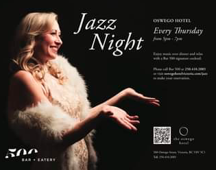 Jazz Happy Hour - May 9th @ Bar 500