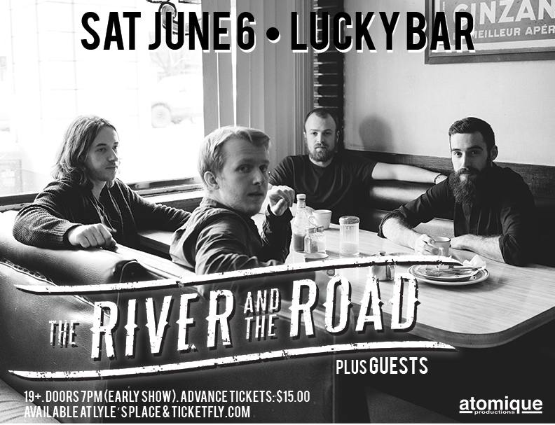 The River and The Road, Okisollo Sound @ Lucky Bar Jun 6 2015 - May 8th @ Lucky Bar
