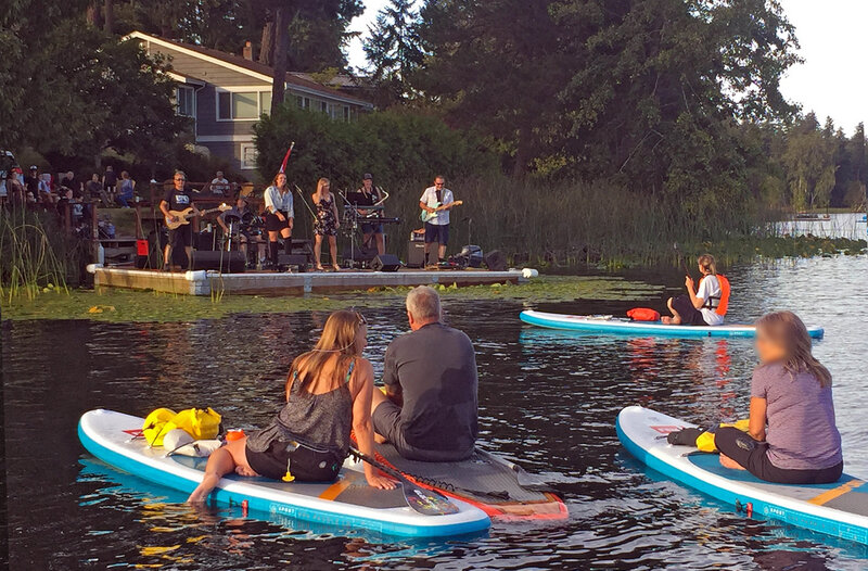 Prospect Lake Dock Concert: Tune Raiders @ Prospect Lake Aug 14 2021 - May 9th @ Prospect Lake
