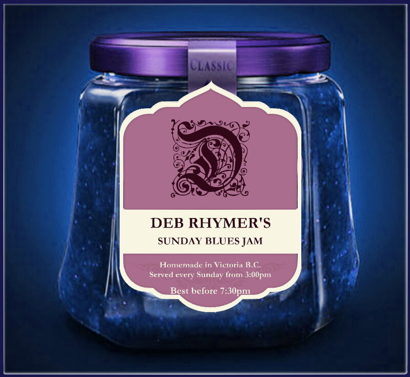 Sunday Blues Services (Blues Jam): The Deb Rhymer Band (Hosting) @ V-lounge Mar 8 2020 - May 6th @ V-lounge