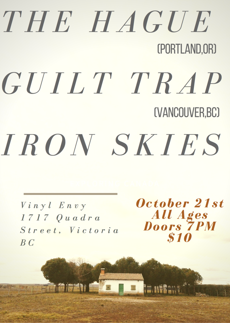 The Hague, Guilt Trap , Iron Skies @ Vinyl Envy Oct 21 2017 - Jun 11th @ Vinyl Envy