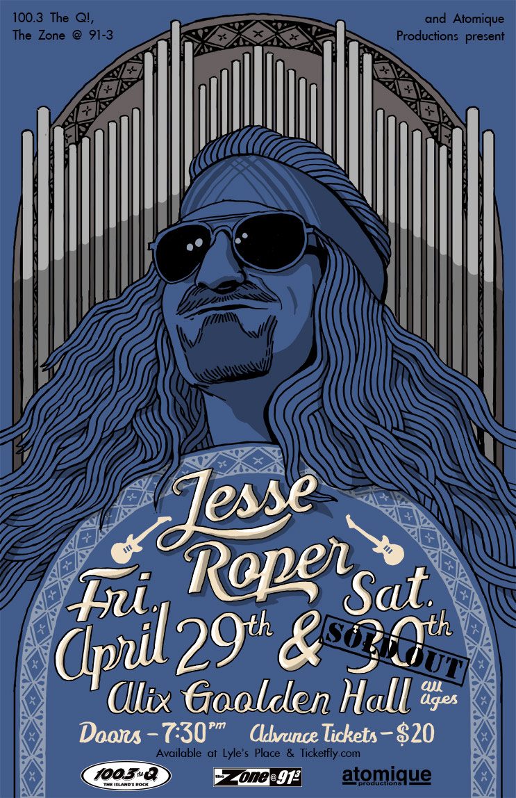 Jesse Roper, Carmanah @ Alix Goolden Performance Hall Apr 30 2016 - Jun 6th @ Alix Goolden Performance Hall