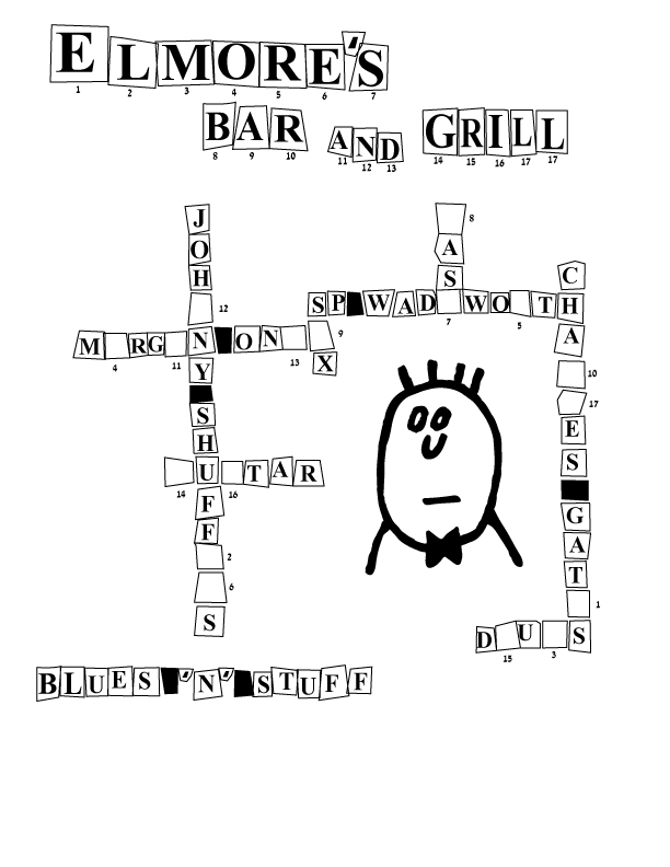 Blues on Blue Monday: ELMORE's BAR & GRILL @ Hermann's Jazz Club Oct 5 2015 - May 7th @ Hermann's Jazz Club
