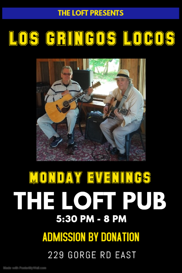 Los Gringos Locos @ The Loft (Victoria) Oct 11 2021 - May 1st @ The Loft (Victoria)
