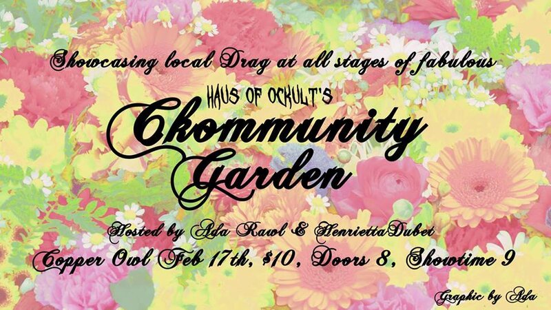 Ckommunity Garden: Ada Rawl, Henrietta Dubet @ Copper Owl Feb 17 2019 - Jun 8th @ Copper Owl