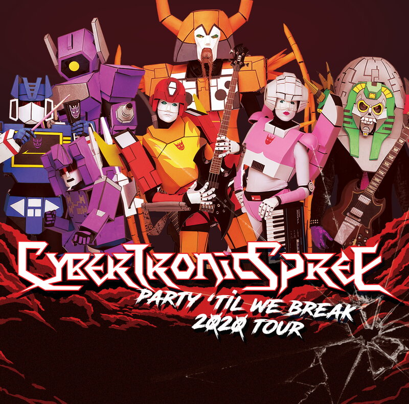 The Cybertronic Spree @ Capital Ballroom Apr 4 2020 - May 6th @ Capital Ballroom
