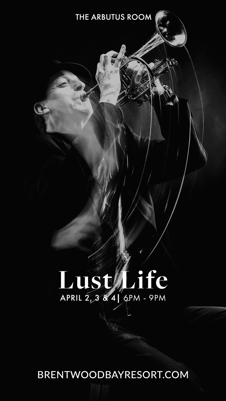 Jazz for Easter at Brentwood Bay Resort: Lust Life Jazz Band @ Brentwood Bay Resort And Spa Apr 2 2021 - May 6th @ Brentwood Bay Resort And Spa