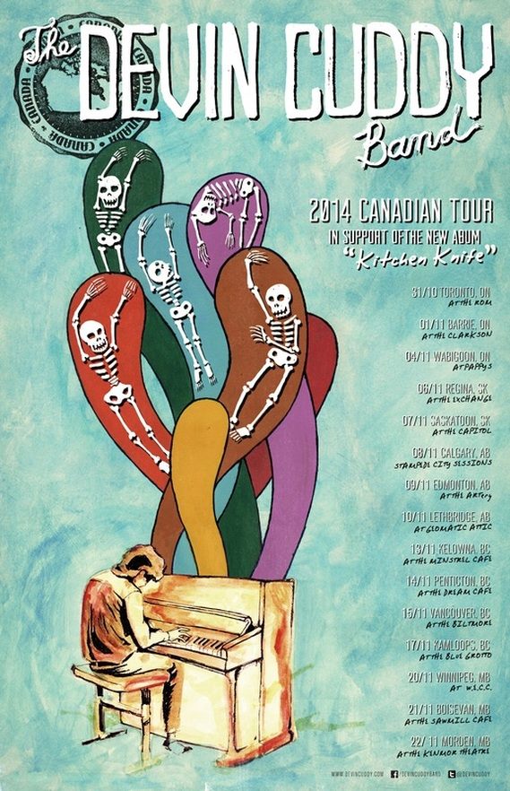 The Devin Cuddy Band @ The Biltmore Cabaret Nov 15 2014 - May 27th @ The Biltmore Cabaret