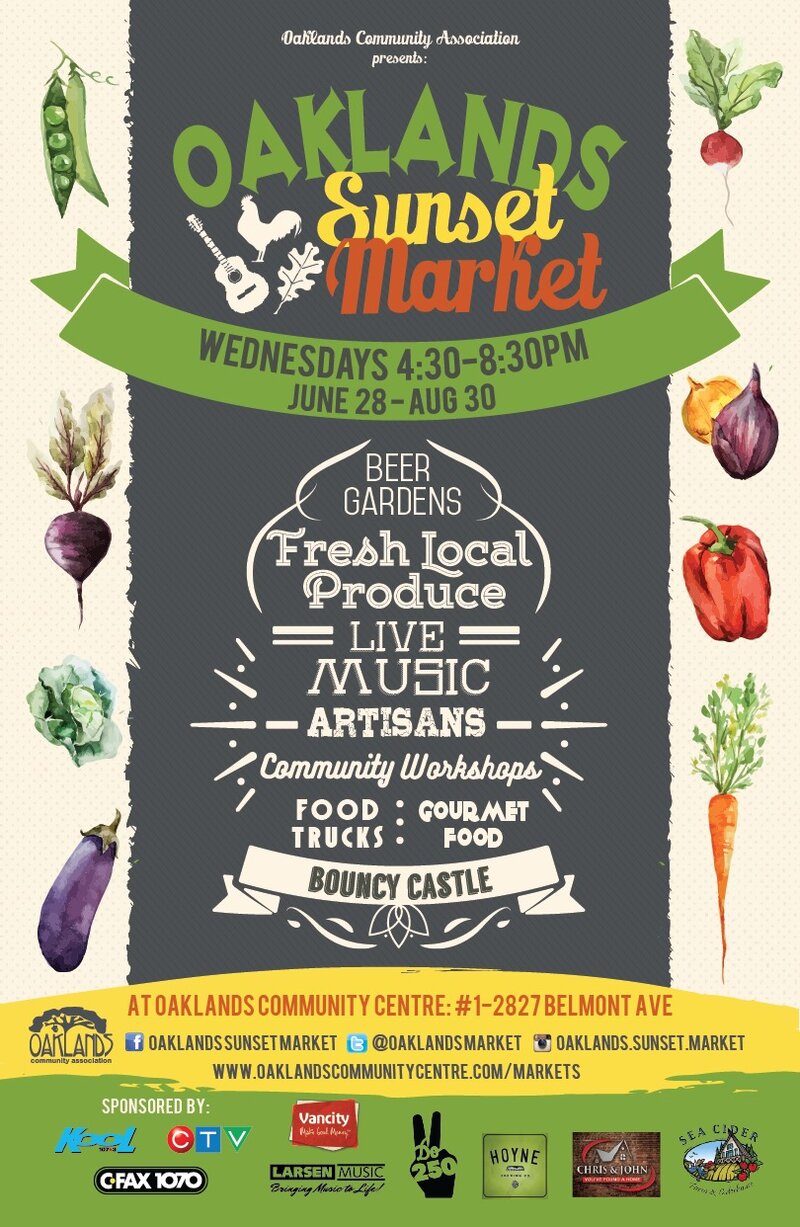 Oaklands Sunset Market: Little Crow, Funk Cannon, Neck @ Oaklands Sunset Market Jul 5 2017 - May 9th @ Oaklands Sunset Market