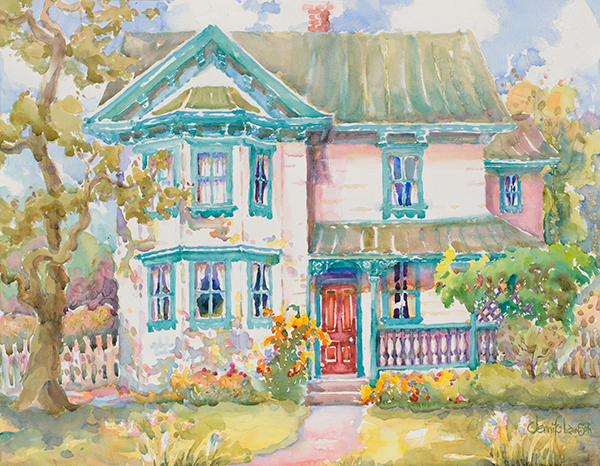 Watercolours: Jennifer Lawson @ Imagine That! Artisans' Designs May 3 2019 - May 6th @ Imagine That! Artisans' Designs
