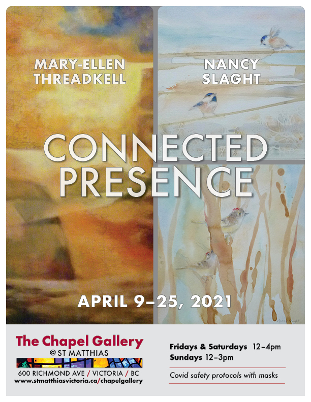 Connected presence @ St Matthias Church Apr 16 2021 - May 8th @ St Matthias Church