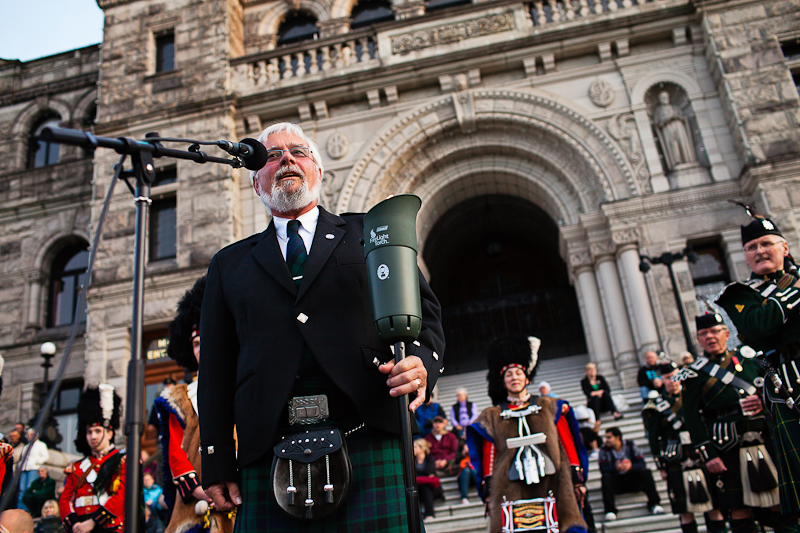 Clan Torchlight Ceremony: Wharf Street Band, Clans at the Victoria Highland Games & Celtice Festival @ Legislature Lawns May 21 2016 - May 8th @ Legislature Lawns