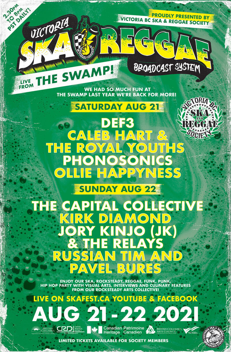 Live from the Swamp: The Capital Collective , Kirk Diamond, Jory Kinjo  & the Relays (JK), Russian Tim & Pavel Bures @ The Swamp! Aug 22 2021 - May 6th @ The Swamp!
