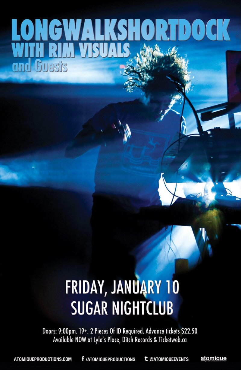 Longwalkshortdock, RIM Visuals, Decibel Point , Olav @ Capital Ballroom Jan 10 2014 - May 9th @ Capital Ballroom