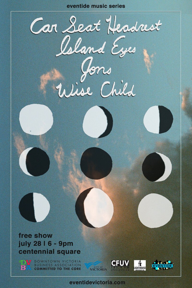 Eventide Music Series: Car Seat Headrest, Island Eyes, Jons, Wise Child @ Centennial Square Jul 28 2016 - May 7th @ Centennial Square