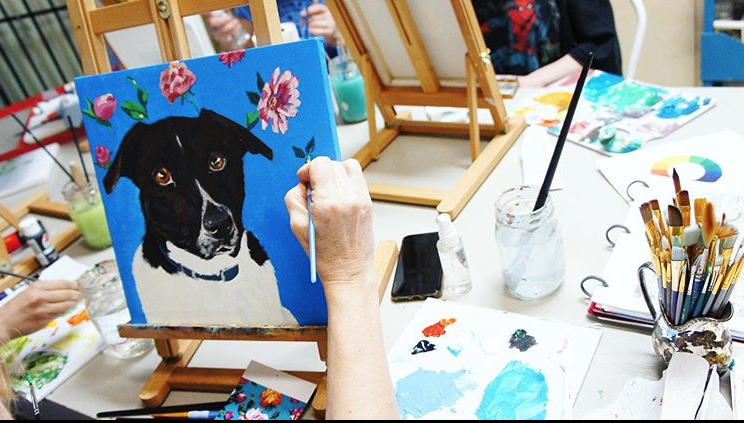 Acrylic Painting Workshop: Laura Bonnie @ North Park Art Studio Oct 13 2020 - May 1st @ North Park Art Studio