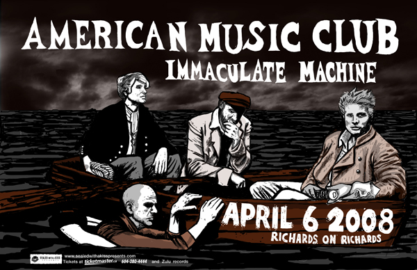 American Music Club, Immaculate Machine @ Richard's On Richards Apr 6 2008 - May 6th @ Richard's On Richards
