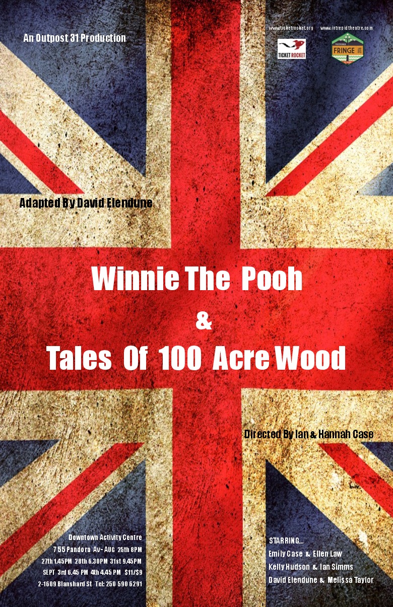 Winnie The Pooh & Tales Of 100 Acre Wood @ Downtown Community Activity Center Sep 4 2016 - May 5th @ Downtown Community Activity Center
