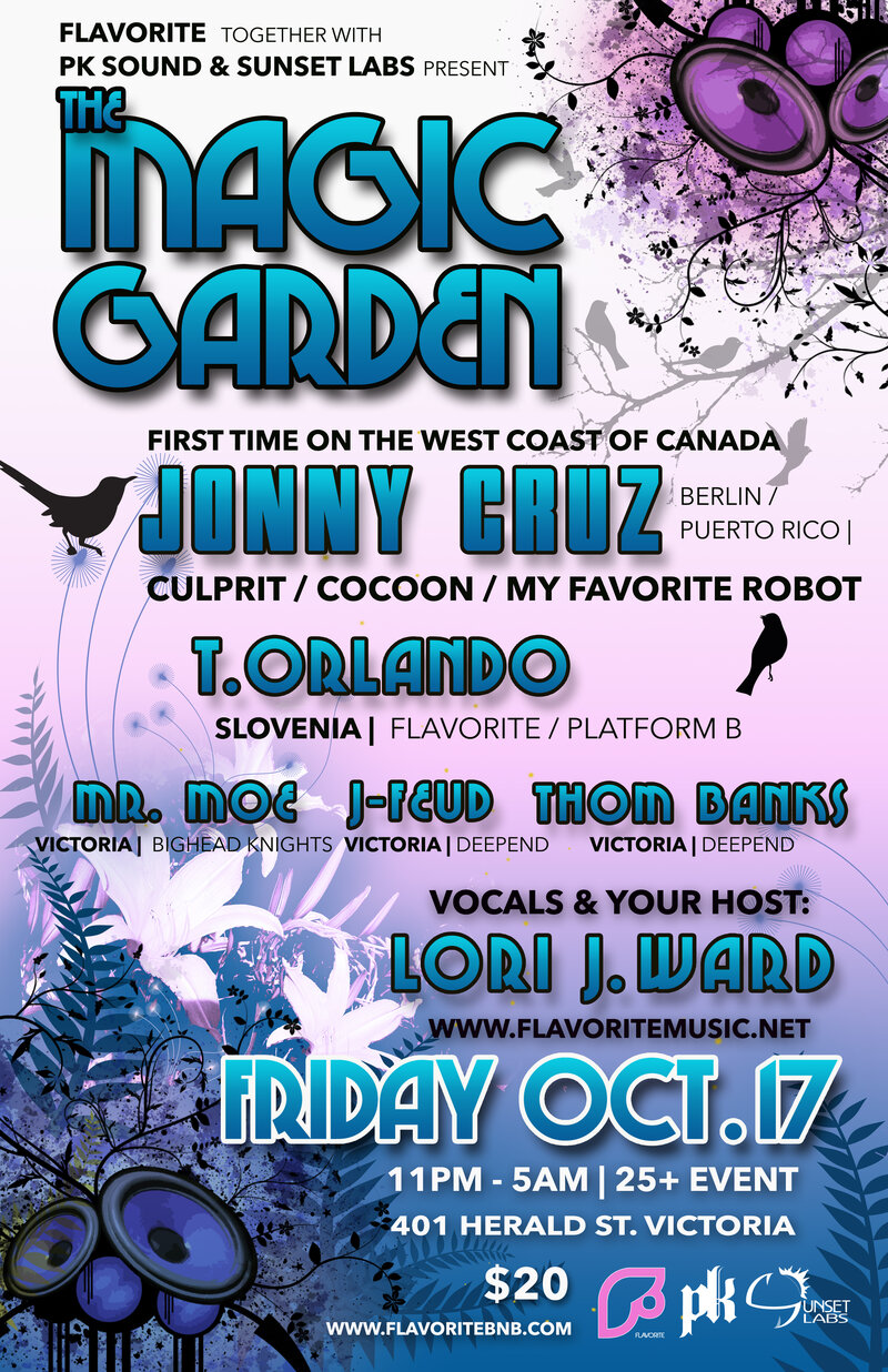 The Magic Garden: Jonny Cruz, Lori J. Ward, T. Orlando, J-feud, Thomas Yeung, Lori J Ward @ Sunset Labs Oct 17 2014 - May 6th @ Sunset Labs