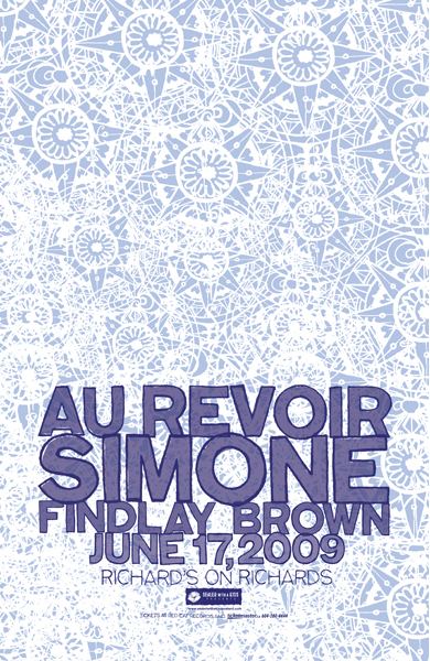 Au Revoir Simone, Findlay Brown @ Richard's On Richards Jun 17 2009 - May 6th @ Richard's On Richards