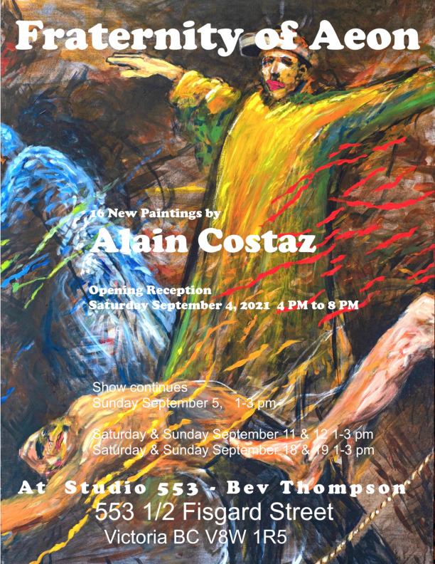 Fraternity of Aeon: Alain Costaz @ Studio 553 Sep 4 2021 - May 7th @ Studio 553
