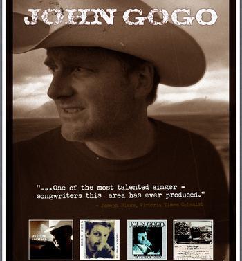 Highlands Music Coffee House is delighted to present: John Gogo @ Caleb Pike House May 13 2017 - May 13th @ Caleb Pike House
