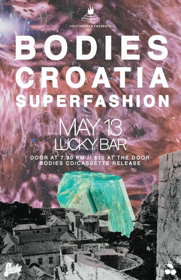 OH SHITTTTT!!!: Bodies (CD Release!), CROATIA, Superfasion @ Lucky Bar May 13 2016 - May 7th @ Lucky Bar