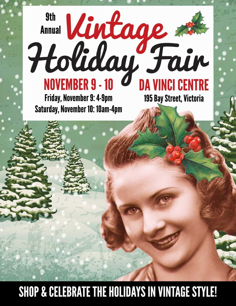 9th Annual Vintage Holiday Fair &ndash; Festive Fun for All! @ Leonardo da Vinci Centre Nov 10 2018 - May 7th @ Leonardo da Vinci Centre